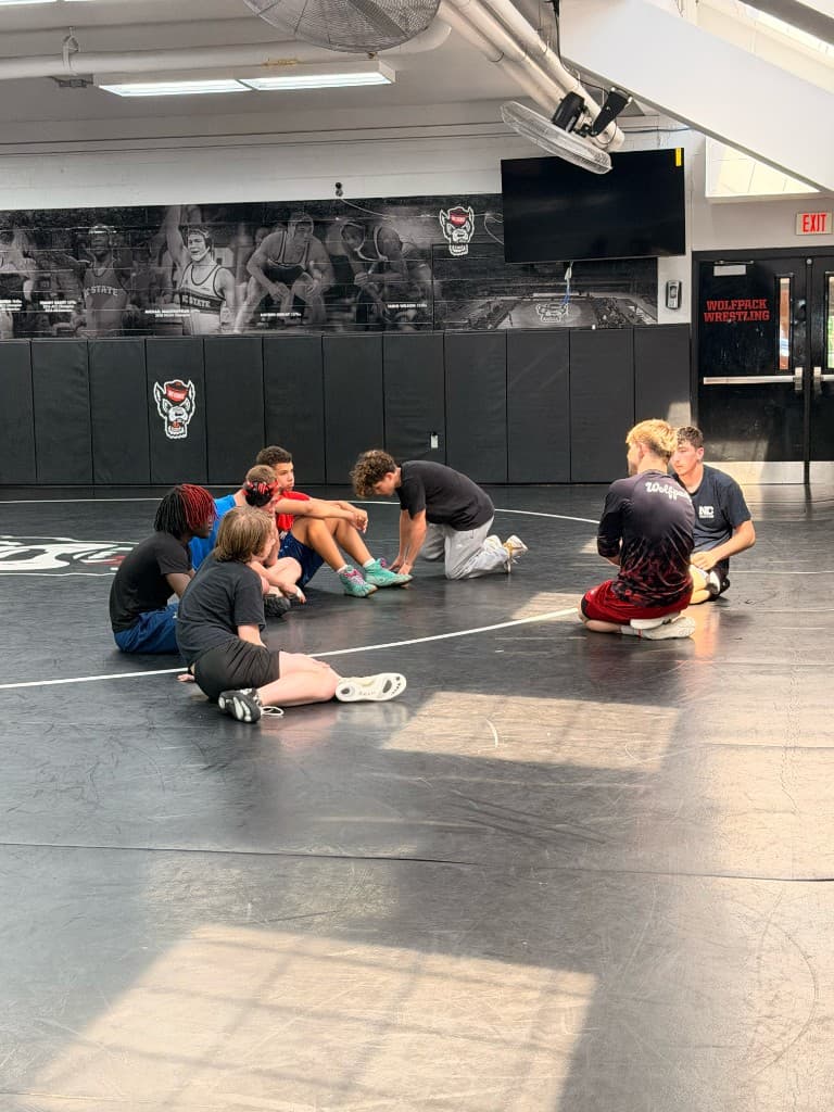Small group session at NC State